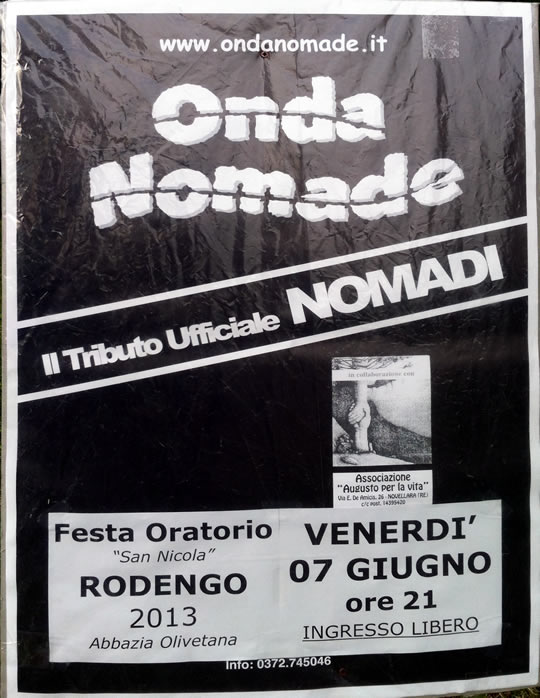 Onda nomade a Rodengo Saiano