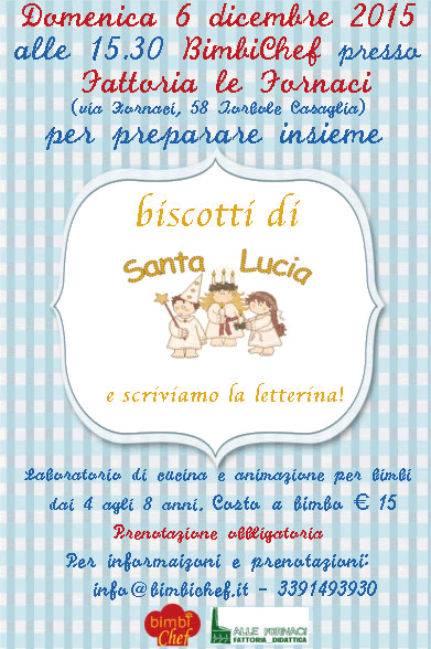 Preparare Biscotti di Santa Lucia a Brescia