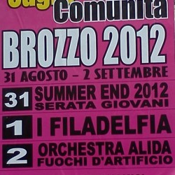 sagra della comunita di Brozzo