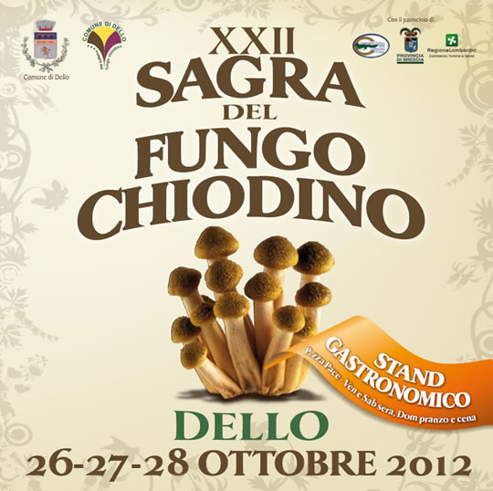 sagra del fungo chiodino di Dello