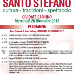 Festa Patronale di Santo Stefano a Cividate Camuno