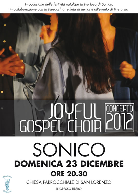 concerto gospel a Sonico