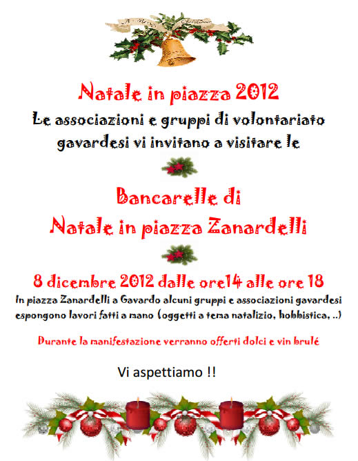 natale in piazza a Gavardo