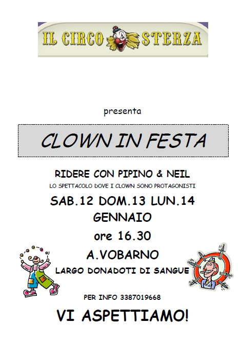 Clown in Festa a Vobarno