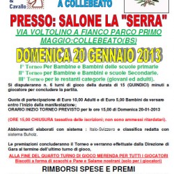 Torneo Semilampo di Scacchi a Collebeato