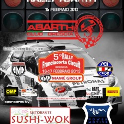 5 Rally Franciacorta Circuit raduno Abarth