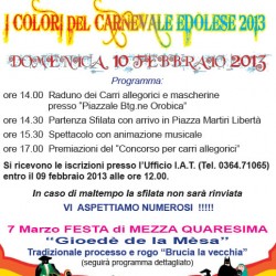 I Colori Del Carnevale Edolese