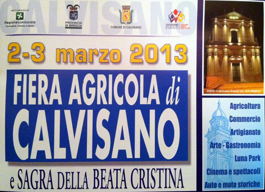 fiera agricola di Calvisano