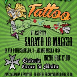 Inaugurazione Pelle d'inchiostro Tattoo Azzano Mella