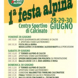 Festa Alpina 2013 Calcinato