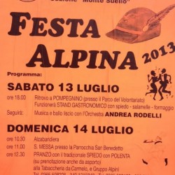 Festa Alpina a Pompengnino