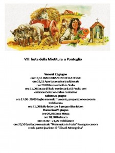 VIII festa della Mietitura a Pontoglio