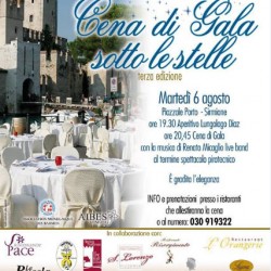 Cena di Gala sotto le Stelle a Sirmione