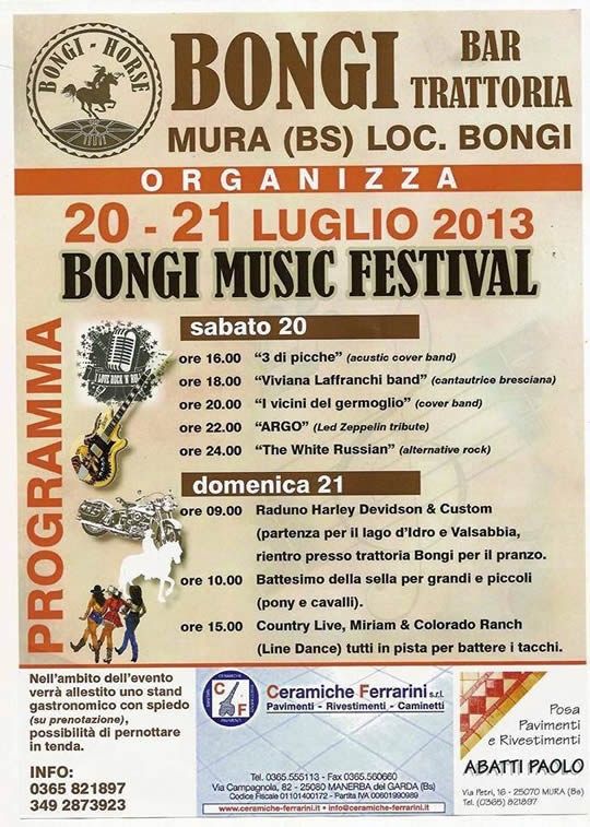 bongi music festival a Mura