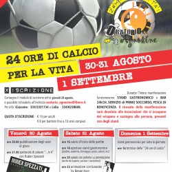 24 ore di calcio per la vita Agnosine