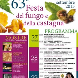 63 Festa del Fungo e della Castagna a Pisogne