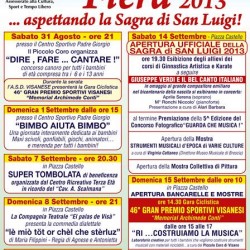 Settembre in Fiera - Sagra di San Luigi Visano 2013
