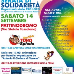 Serata di Solidarieta a Toscolano