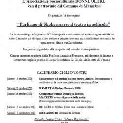 Parliamo di Shakespeare a Manerbio