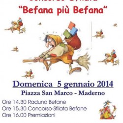 Concorso-Sfilata Befana più Befana a Toscolano Maderno