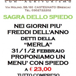 Sagra dello Spiedo in Agriturismo a Castegnato