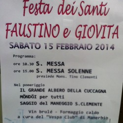 Festa dei Santi Faustino e Giovita 2014 Manerbio