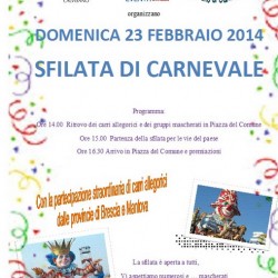 Sfilata di Carnevale a Calvisano