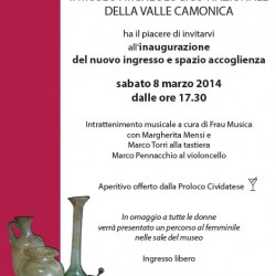 Inaugurazione al Museo Archeologico Nazionale della Valle Camonica