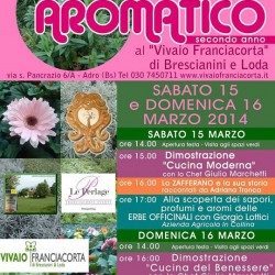 Weekend Aromatico 2014 Adro