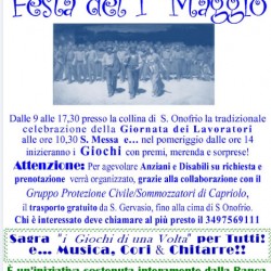 Festa del 1° Maggio a Capriolo