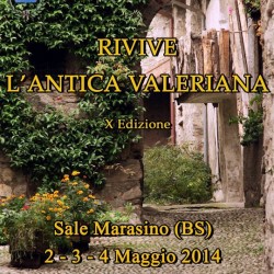 Rivive l'Antica Valeriana 2014 Sale Marasino