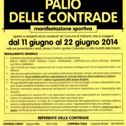 Palio delle Contrade a Vobarno