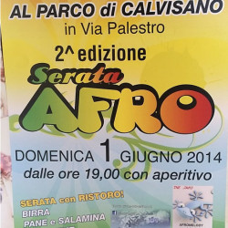 Serata Afro a Calvisano