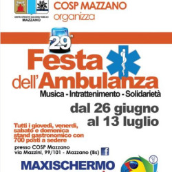 Festa dell'Ambulanza COSP a Mazzano