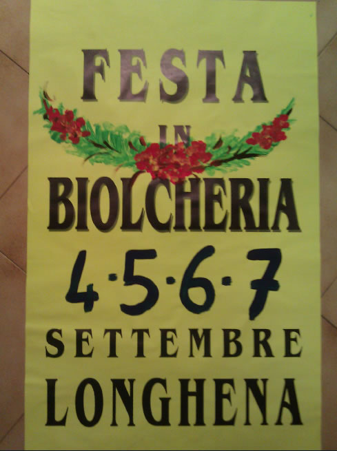 Festa in Biolcheria a Longhena