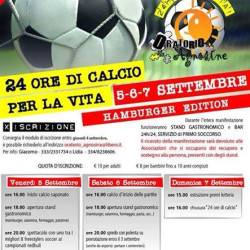 24 Ore di Calcio per la Vita ad Agnosine