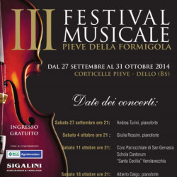 Festival Musicale a Corticelle Pieve di Dello