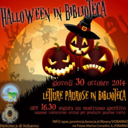 Halloween in biblioteca a Vobarno