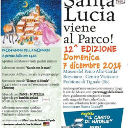 Santa Lucia viene al Parco 2014 a Tignale