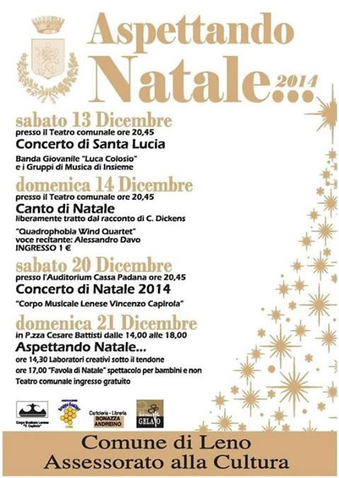 Aspettando il Natale 2014 a Leno