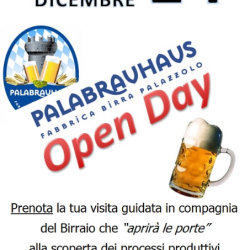 Open Day Fabbrica Birra a Palazzolo