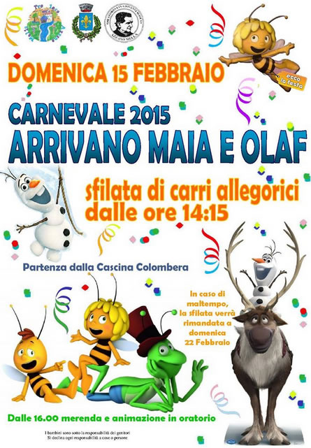 Carnevale 2015 di Azzano Mella