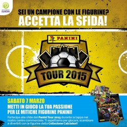 Panini Tour 2015 al CC Europa di Palazzolo 7-3-15