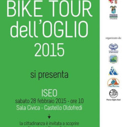Presentazione Bike Tour dell'Oglio a Iseo