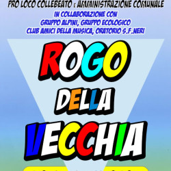 Rogo della Vecchia 2015 a Collebeato