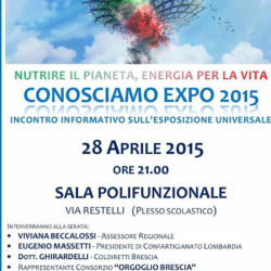 Conosciamo Expo 2015 a Comezzano Cizzago