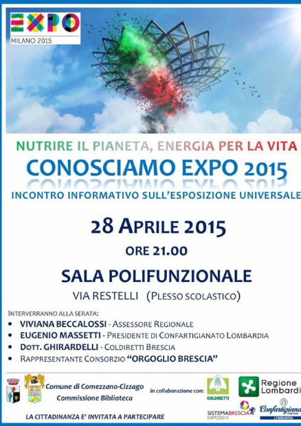 Conosciamo Expo 2015 a Comezzano Cizzago