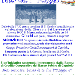 Festa del 1 Maggio a Capriolo