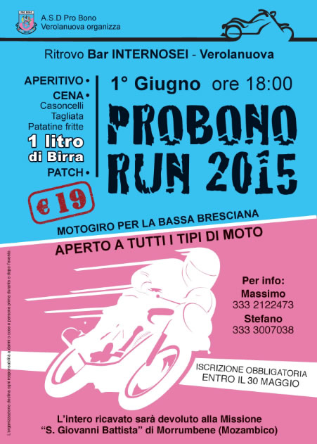 Probono Run 2015 a Verolanuova
