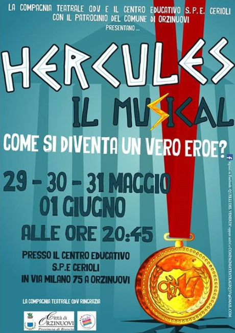 Hercules il Musical a Orzinuovi